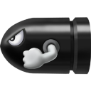 Bullet Bill Icon 128x128 png
